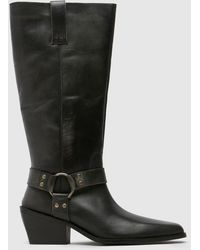 schuh - Dilara Western Heeled Boots - Lyst
