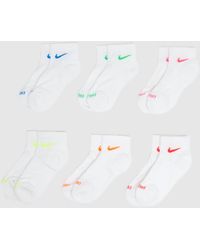 Nike - Everyday Ankle Socks 6 Pk - Lyst