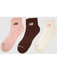 New Balance - Everyday Ankle Socks 3Pk - Lyst