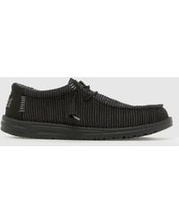 HEYDUDE - Wally Stretch Sox Slip On Shoes - Lyst