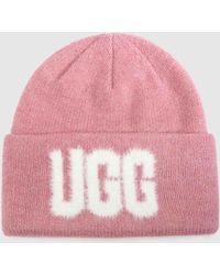 UGG - Logo Beanie - Lyst