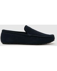 schuh - Sandro Suede Mocassin Slippers - Lyst