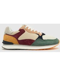 HOFF - City Montreal Trainers In White & Burgundy - Lyst
