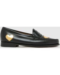 G.H. Bass & Co. - Weejun Penny Love Loafer Flats - Lyst