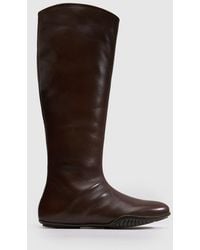 schuh - Dahlia Leather Sporty Knee Boots - Lyst
