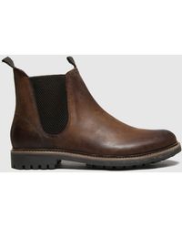 Schuh Dylan Leather Chelsea Boots - Brown