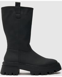 Schuh - Daniella Calf Chunky Pull On Boots - Lyst