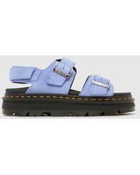 Dr. Martens - Dr Martens Zebzag Platform Sandals - Lyst