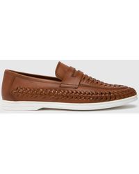 Schuh - Rees Woven Loafer Shoes In - Lyst