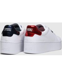 tommy hilfiger white tj low cut sneaker trainers