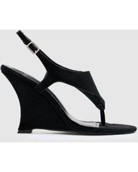 SIMMI - Bouquet Wedge High Heels - Lyst