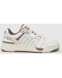 K-swiss - Si-18 Rival Trainers In White & Pink - Lyst