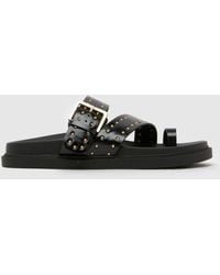 schuh - Tarha Studded Footbed Sandals - Lyst