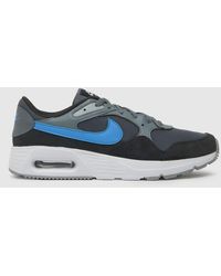 Nike - Air Max Sc Trainers In Grey & Navy - Lyst