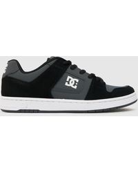 Dc - Manteca 4 Trainers In Black & Grey - Lyst