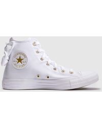 Converse - All Star Hi Bow Trainers - Lyst