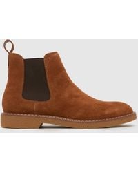 schuh - Dawn Suede Chelsea Boots - Lyst
