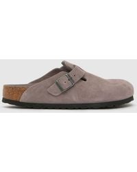 Birkenstock - Boston Soft Footbed Clog Sandals - Lyst