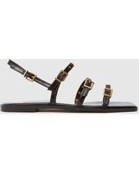 schuh - Talmon Studded Strappy Sandals - Lyst