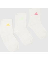 adidas - Sport Crew Sock 3 Pack - Lyst