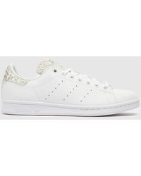 silver stan smith trainers