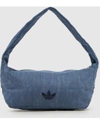 adidas - Denim Shoulder Bag - Lyst