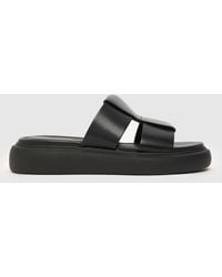 Vagabond Shoemakers - Shoemakers Blenda Open Toe Flatform Sandals In - Lyst