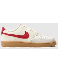 Nike - Court Vision Low Trainers - Lyst