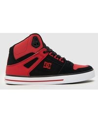 Dc - Pure High-Top Wc Trainers - Lyst
