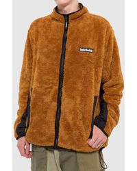 Timberland - High Pile Fleece Jacket In - Lyst