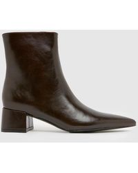 schuh - Bridgit Block Point Boots - Lyst