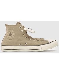 Converse - All Star Hi Double Tongue Trainers - Lyst