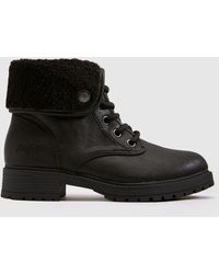Blowfish - Andy Cozy Lace Up Boots - Lyst