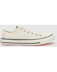 Converse - All Star Ox Little Florals Trainers In - Lyst