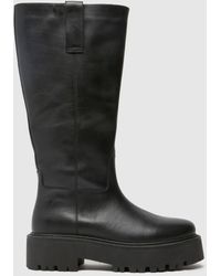 schuh - Darina Leather Pull On Boots - Lyst