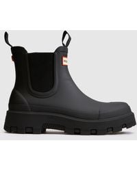 HUNTER - Elements Elastic Chelsea Boots - Lyst