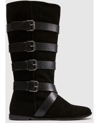schuh - Dorsten Suede Pirate Boots - Lyst