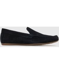 schuh - Roper Suede Driver Shoes - Lyst