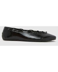 Steve Madden - Pointe Ballerina Flats - Lyst