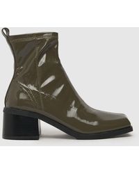 Schuh - Women's Blake Stretch Square Toe Boots - Lyst