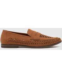 schuh - Reem Woven Loafer Shoes - Lyst