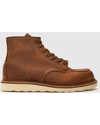 Red Wing - 6 Inch Classic Moc Boots In - Lyst