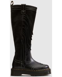 Dr. Martens - Fringe Hi Pull On Boots - Lyst