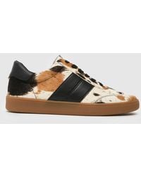 schuh - Miley Leather Trainer Trainers - Lyst
