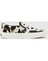 Vans - Classic Slip-On Cow Trainers - Lyst