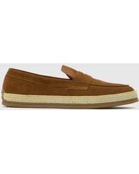schuh - Rin Suede Loafer Shoes - Lyst