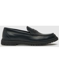 Schuh - Robert Penny Loafer Shoes In - Lyst