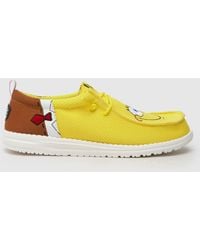 HeyDude - Wally Funk Spongebob Trainers In - Lyst