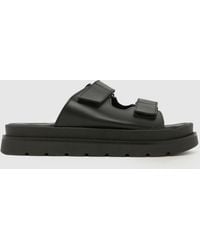 schuh - Trina Chunky Leather Sandals - Lyst