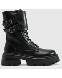 SIMMI - Ede Lace Up Ankle Boots - Lyst